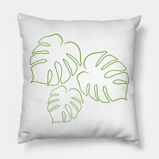 Simply Monstera Pillow