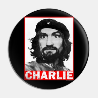 Charles Manson as Che Guevara - REVOLUTION! Pin