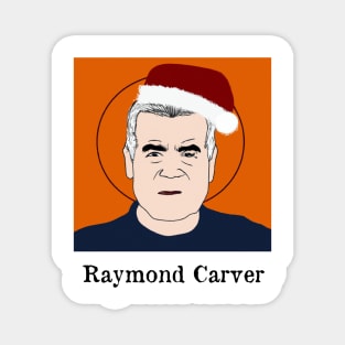 Raymond Carver Portrait - Christmas Edition Magnet