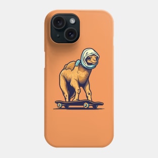 Humpy Thrills: Skateboarding Camel with Desert Swagger Phone Case