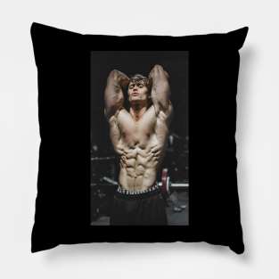 David Laid Motivational Poster Pillow