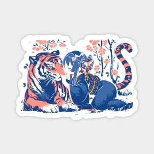 Geisha tiger shogun’s Geisha 87010 Magnet