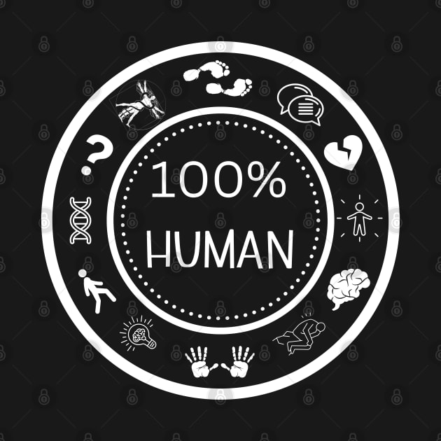 100% Human White by Say Something