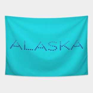 Alaska Vintage Traveler Tapestry