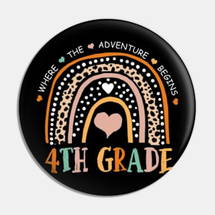 Leopard Rainbow 4th Grade Where The Adventure Begins Pin