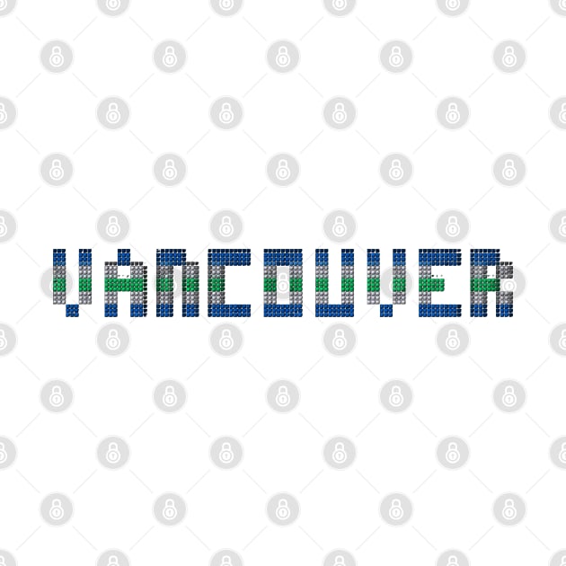 Tiled Pixel Hockey City Vancouver 2017 by gkillerb