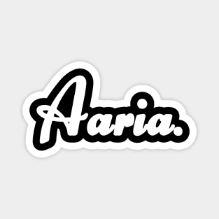 Name Aaria Magnet