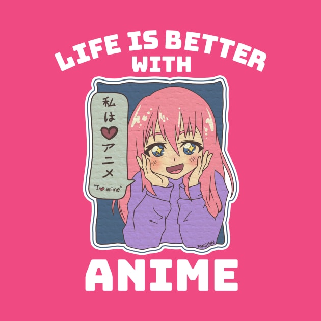 Anime Manga Life Gift by fansinn