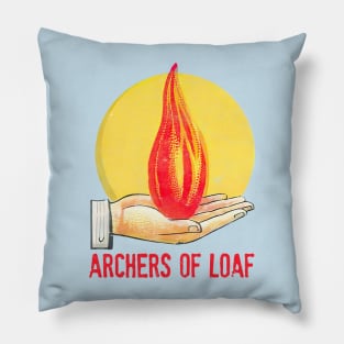 Archers Of Loaf ∆ Retro Style Fan Design Pillow