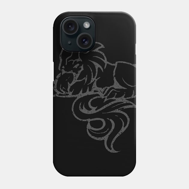 Dormant Lion - Subtle Phone Case by McWolf