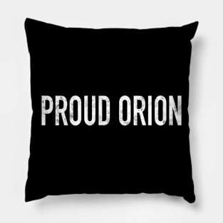 Proud Orion Pillow