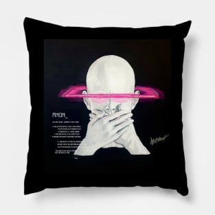 Mannequin pink Pillow