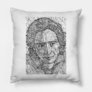 HANNAH ARENDT ink portrait .3 Pillow