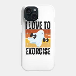 I Love To Exercise Phone Case