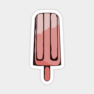 Pink Ombre Popsicle Digital clipart Magnet