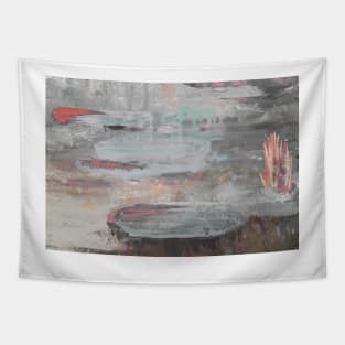 Abstract landscape Tapestry