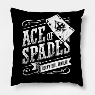 Ace of Spades Pillow