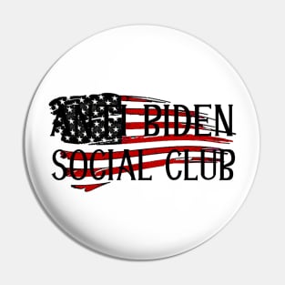 Anti Biden Social Club Pin