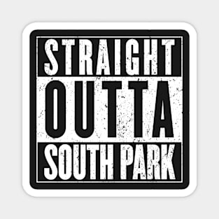 Straight Outta South Park New York Magnet