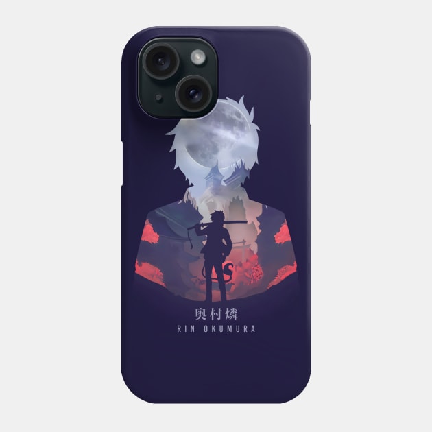 Rin Okumura - Dark Illusion Phone Case by The Artz