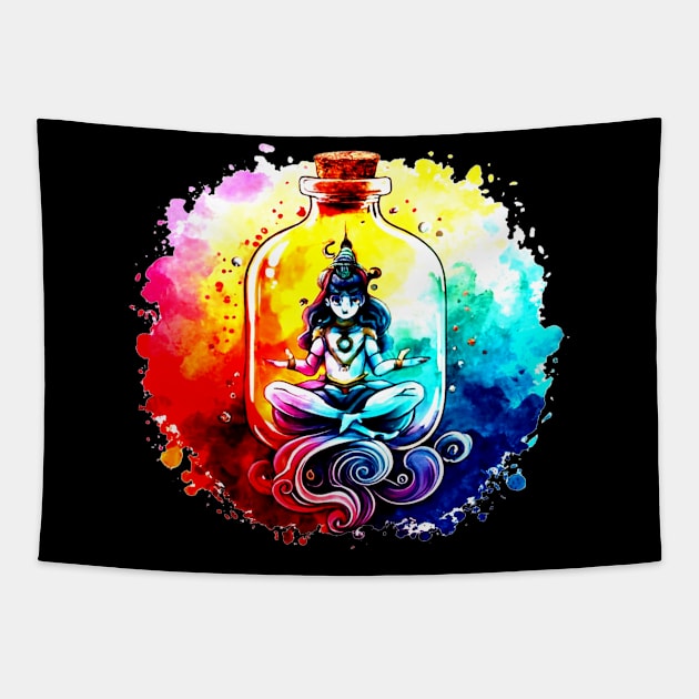 Princess in a Genie Bottle Tapestry by joolsd1@gmail.com