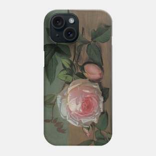 Still Life of Flowers on a Ledge by Otto Didrik Ottesen Phone Case