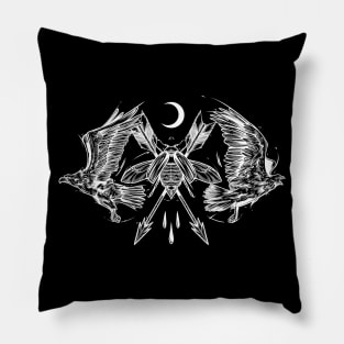 May Brings Prey Blk Pillow