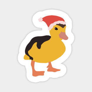 Santa duck Magnet