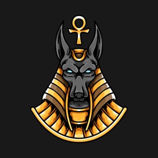 Anubis And Ankh T-Shirt