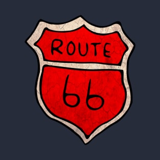 Route 66 Illustration T-Shirt