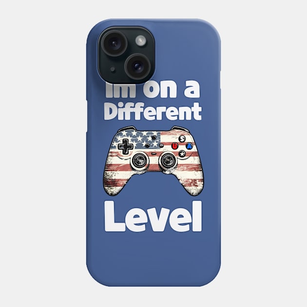 Im on a Different Level Kids Design Phone Case by The Digital Den