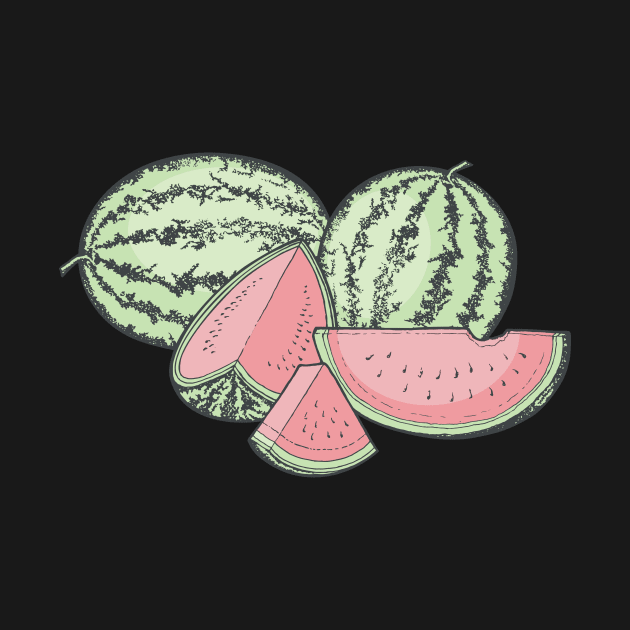 Watermelon Sketches by sifis