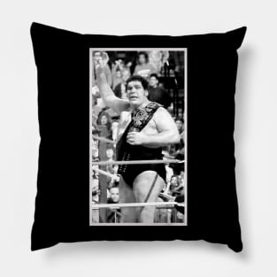 Legendary andre the giant Pillow