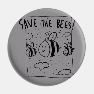 save the bees Pin