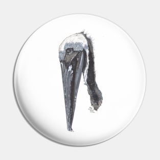 Brown Pelican Pin