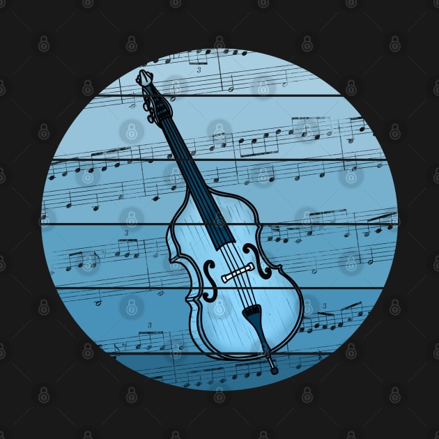 Jazz Bassist Music Notation Double Bass Teacher Musician by doodlerob