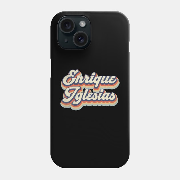 Retro Pattern Enrique 70s 80s 90s Birthday Classic Style Phone Case by Friday The 13th