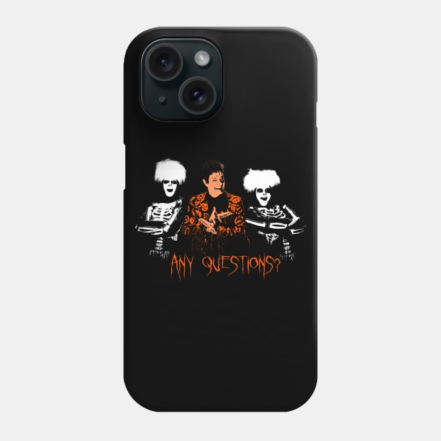 David S. Pumpkins - Any Questions? VIII Phone Case by Shappie112