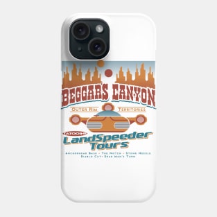 Beggar's Canyon LandSpeeder Tours Phone Case