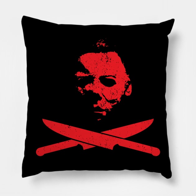 Jolly Slasher - Michael Pillow by ZombieMedia