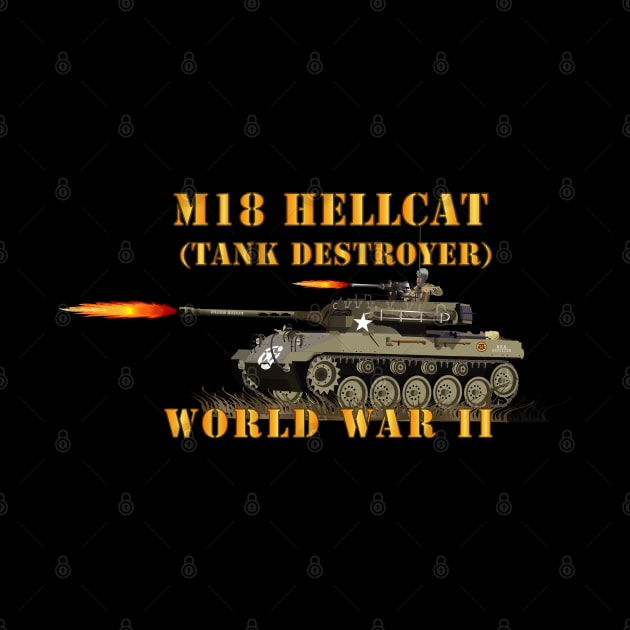 WWII - M18 HellCat - Tank Destroyer by twix123844