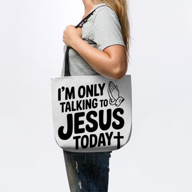 I'm Only Talking To Jesus Today by Frank Ring