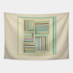 Toasted Temerity geometric graphic design Tapestry