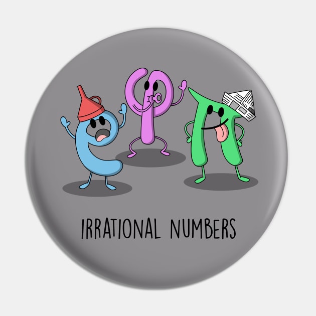 Irrational Numbers Pin by Mongedraws