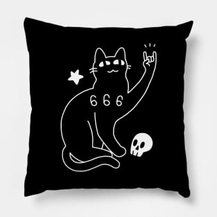 Metal Cat Pillow