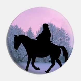 Horse and Rider Pin