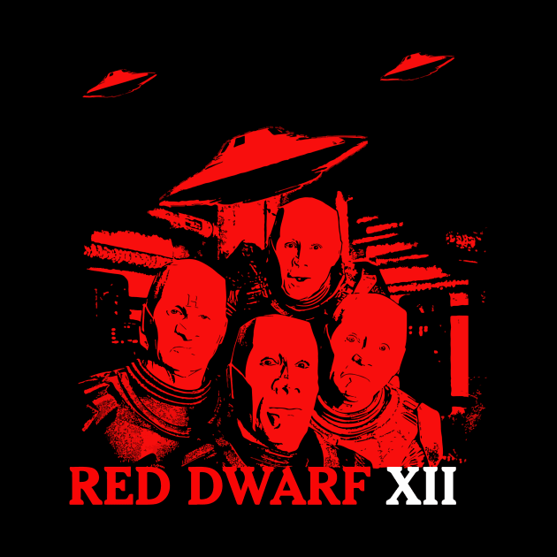 Red Dwarf XII Kryten Faces Tribute by Prolifictees