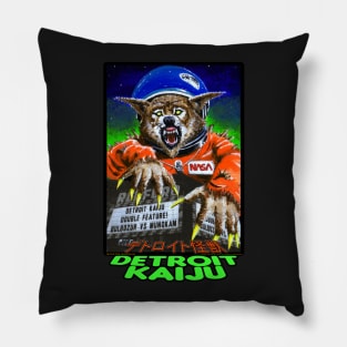 Munokam B-Movie Double Feature at The Redford Theater! - Pete Coe's Detroit Kaiju Series Pillow