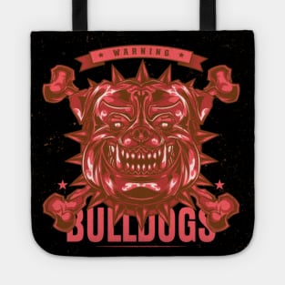 Pitbull Head Tote