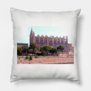 Palma Cathedral Pillow